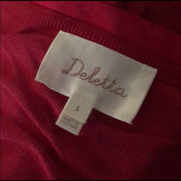 ✨Anthropologie Deletta Lokka Tunic Top Pi… - Picture 3 of 4